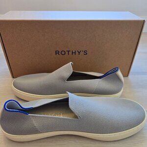 Rothy's The Original Slip On Sneaker, Light Grey, Women's Size 10